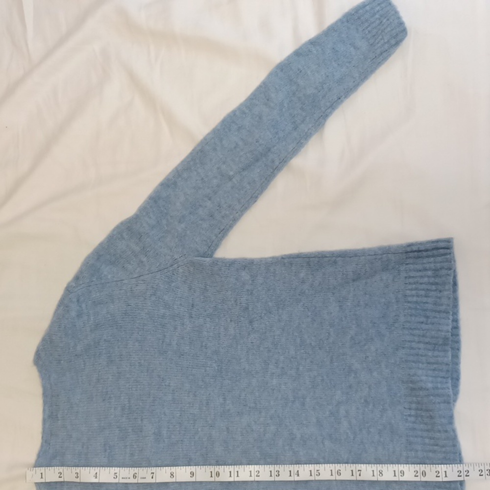Eddie Bauer Wool Sweater light blue women's size small - Picture 11 of 13